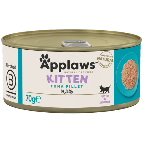 Hrana umeda pentru pisici Applaws Kitten File ton 70g